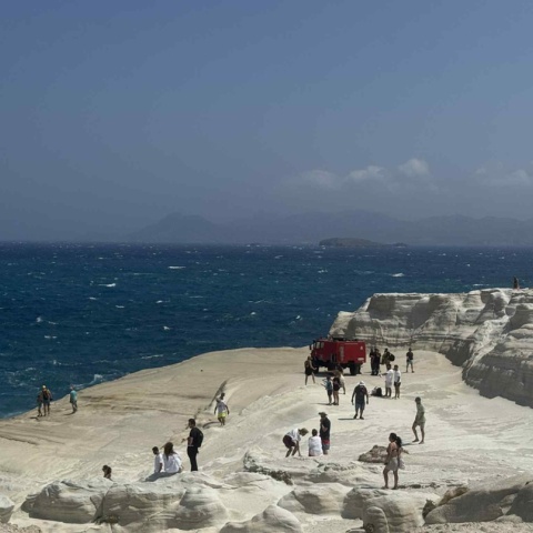 Το σημείο της τραγωδίας στη Μήλο