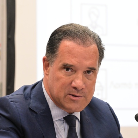 Ο υπουργός Υγείας, Άδωνις Γεωργιάδης