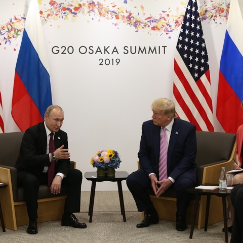 Βλαντιμίρ Πούτιν και Ντόναλντ Τραμπ