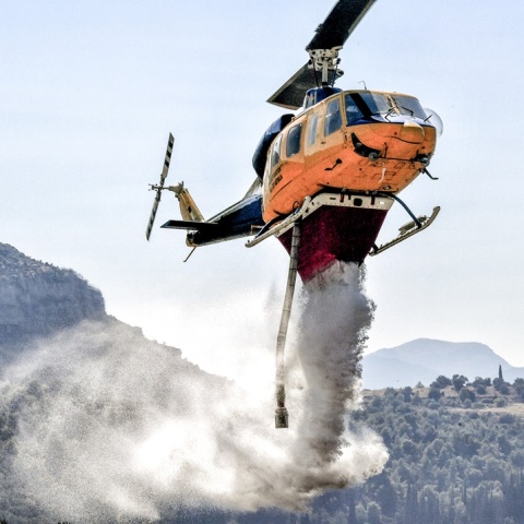 Φωτιά τώρα στη Βόνιτσα - Νέο μήνυμα από το 112