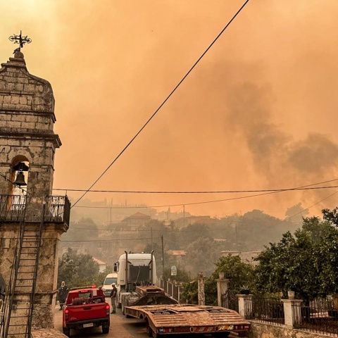 Φωτιά στη Ζάκυνθο