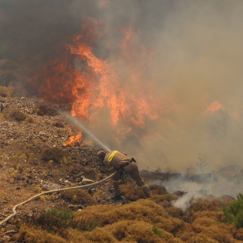 Νέο μήνυμα από το 112 στη Χίο - Εκκενώνεται η περιοχή Καμπιά
