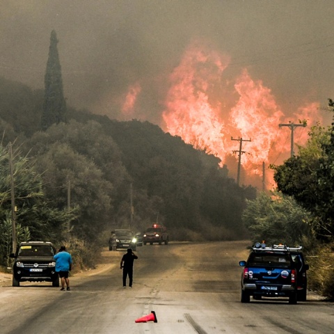 Φωτιά στην Αχαΐα