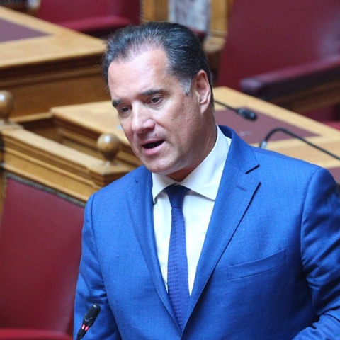 Ο υπουργός Υγείας, Άδωνις Γεωργιάδης