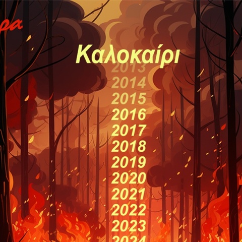 H «Καλημέρα» του Αρκά για τις φωτιές κάθε καλοκαίρι