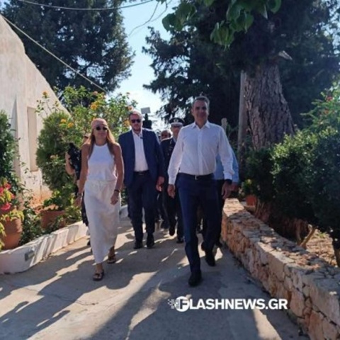 Κυριάκος Μητσοτάκης: Στα Χανιά για τον Δεκαπενταύγουστο