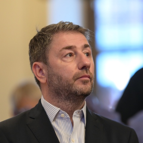 Ο πρόεδρος του ΠΑΣΟΚ, Νίκος Ανδρουλάκης