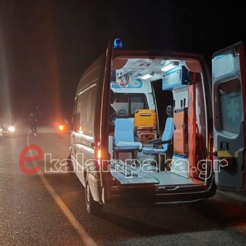 Νεκρός 45χρονος σε τροχαίο δυστύχημα στην Καλαμπάκα