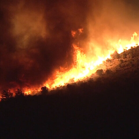 2016, Πυρκαγιά στην Χίο