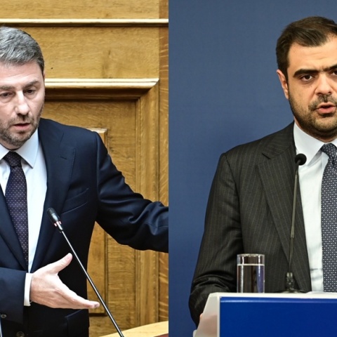 Νίκος Ανδρουλάκης και Παύλος Μαρινάκης