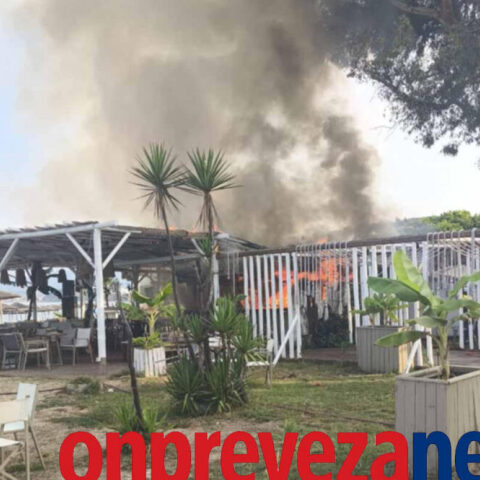 Φωτιά σε beach bar στην Πρέβεζα