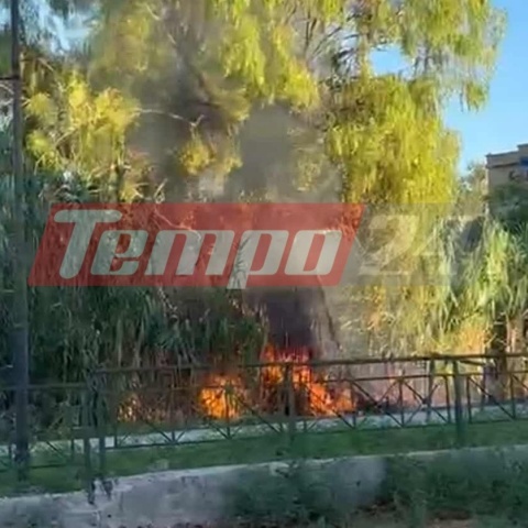 Πάτρα: Συνελήφθη 14χρονος για τη φωτιά κοντά στον Προαστιακό