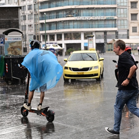 Βροχή στην Αθήνα