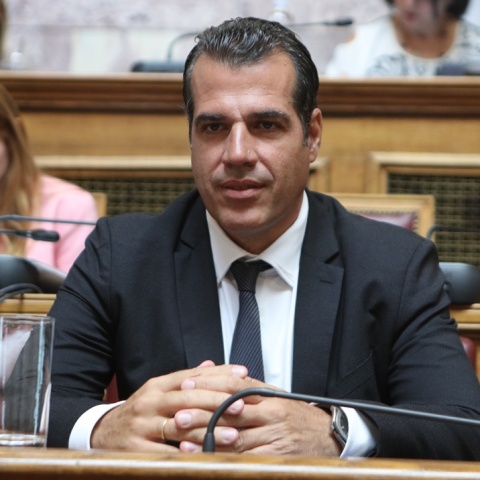 Ο υπουργός Μετανάστευσης και Ασύλου, Θάνος Πλεύρης