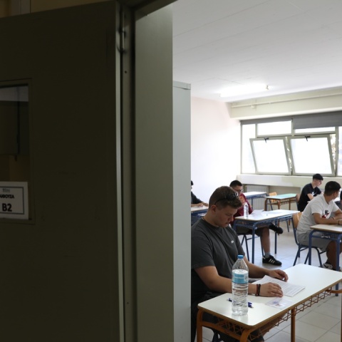 Στιγμιότυπο από τις Πανελλήνιες 