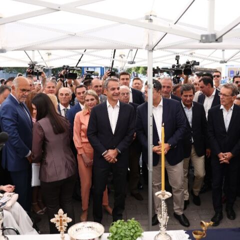 Στα εγκαίνια της 89ης ΔΕΘ ο Μητσοτάκης -  Το απόγευμα η ομιλία του στο Βελλίδειο