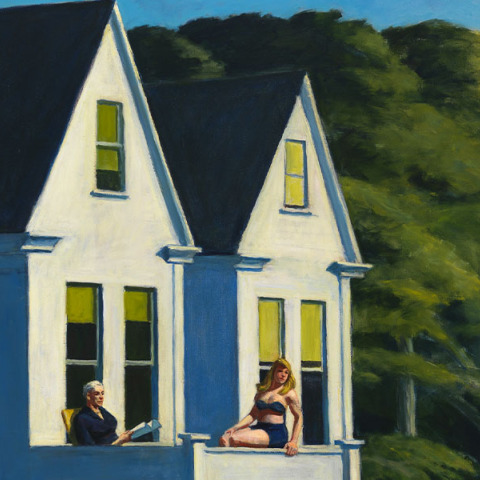 Edward Hopper, "Second Story Sunlight" (1960)