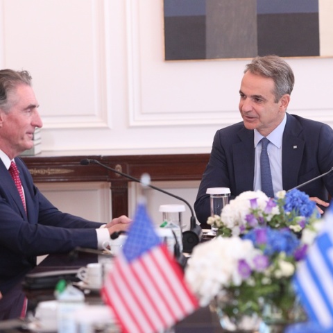 Κυριάκος Μητσοτάκης - Νταγκ Μπέργκμαν