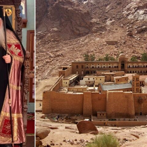 Ο Αρχιμανδρίτης Συμεών Παπαδόπουλος εξελέγη με 19 ψήφους νέος Αρχιεπίσκοπος της Μονής Σινά - Μετά την παραίτηση του προκατόχου του Δαμιανού