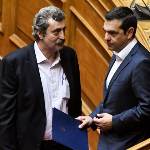 Παύλος Πολάκης και Αλέξης Τσίπρας