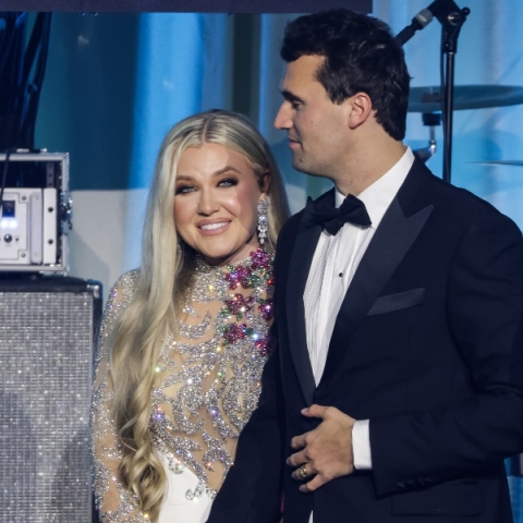 Στιγμιότυπο του ζεύγους Κερκ από τον Ιανουάριο του 2025 