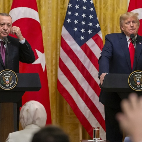 Ρετζέπ Ταγίπ Ερντογάν και Ντόναλντ Τραμπ σε παλαιότερη συνάντησή τους