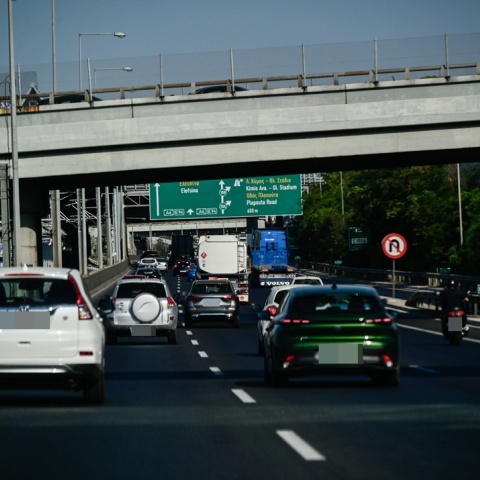 Αττική Οδός με κίνηση