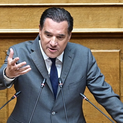 Ο υπουργός Υγείας, Άδωνις Γεωργιάδης