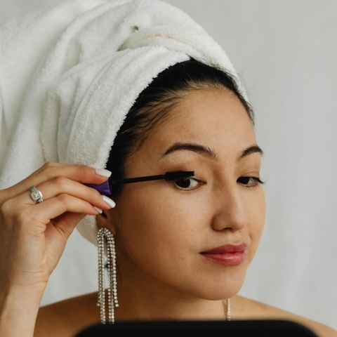 Ξεραμένη μάσκαρα