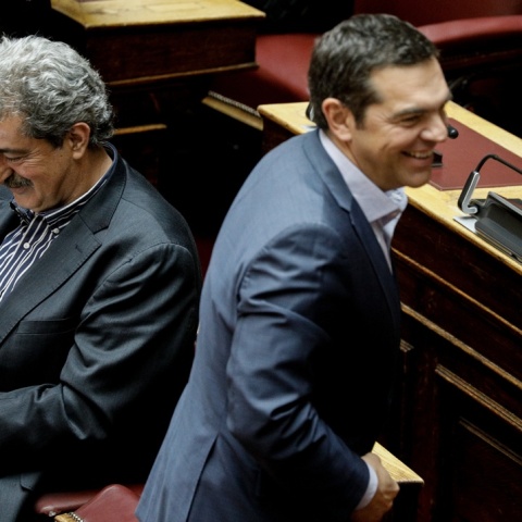 Παύλος Πολάκης και Αλέξης Τσίπρας