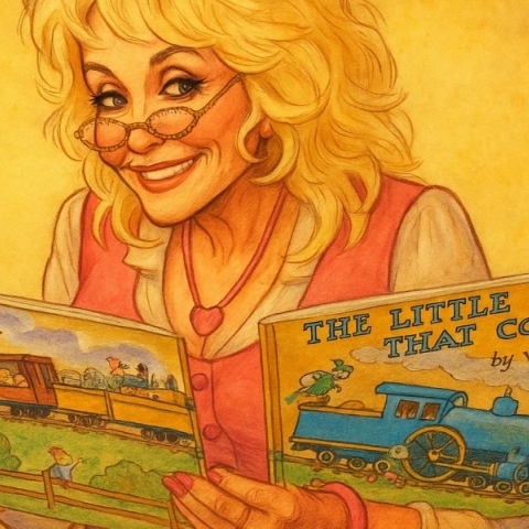 Η Ντόλι Πάρτον χαρίζει βιβλία στα παιδιά