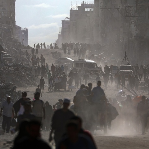 Πολίτες στη Γάζα