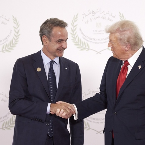 Κυριάκος Μητσοτάκης - Ντόναλντ Τραμπ