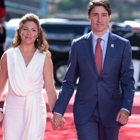 Από τις τελευταίες δημόσιες εμφανίσεις του Τζάστιν Τριντό με την πρώην σύζυγό του πλέον, Σόφι Γκριγκουάρ, το 2022