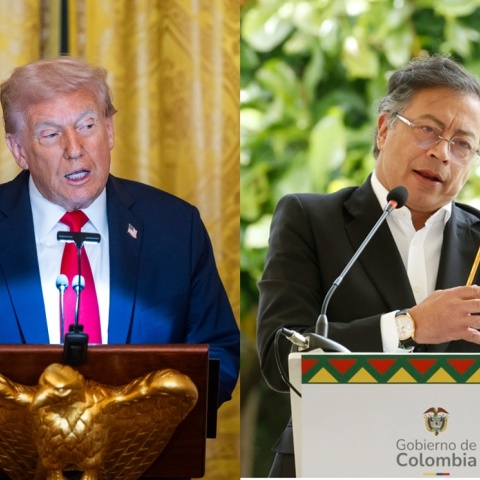 Ντόναλντ Τραμπ και Γκουστάβο Πέτρο