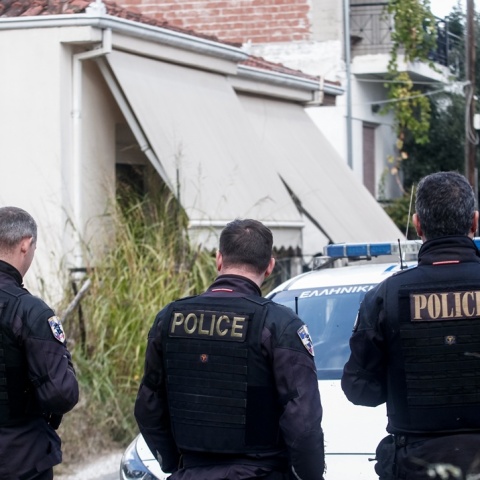 Το σπίτι όπου διαπράχθηκε το έγκλημα στα Τρίκαλα