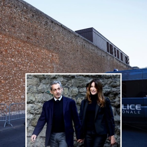 Γαλλία: Απείλησαν τον Νικολά Σαρκοζί στη φυλακή Λα Σαντέ - Η αστυνομία ανέκρινε τρεις κρατούμενους μετά τη δημοσιοποίηση βίντεο