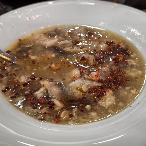 Πατσάς σε πιάτο