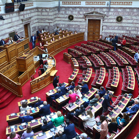 Συζήτησης στην Ολομέλεια της Βουλής © ΓΙΑΝΝΗΣ ΠΑΝΑΓΟΠΟΥΛΟΣ/EUROKINISSI