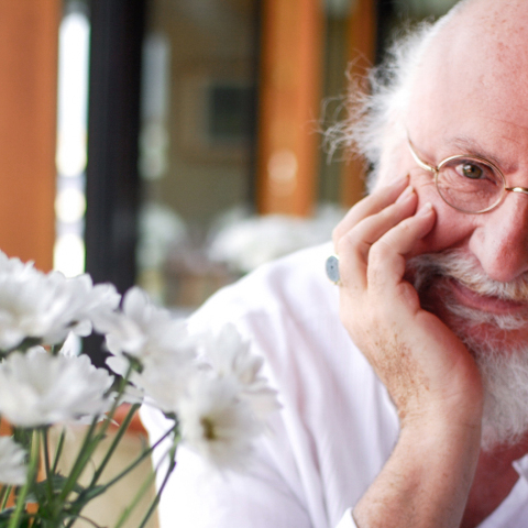 Ο Διονύσης Σαββόπουλος φωτογραφημένος από την Ολυμπία Κρασάγακη