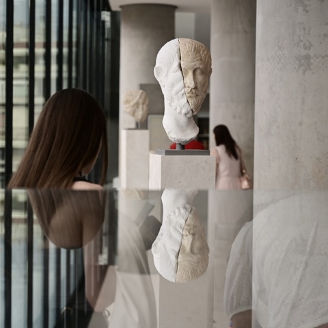 Στιγμιότυπο από το Μουσείο της Ακρόπολης