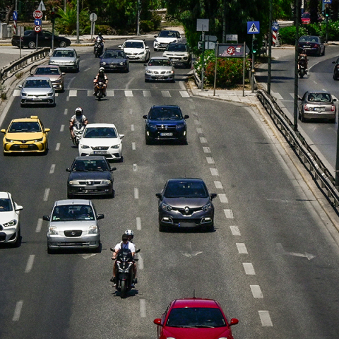 Κίνηση στην Λεωφόρο Ποσειδώνο