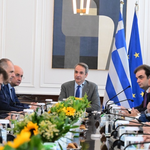 Στιγμιότυπο από συνεδρίαση Υπουργικού Συμβουλίου