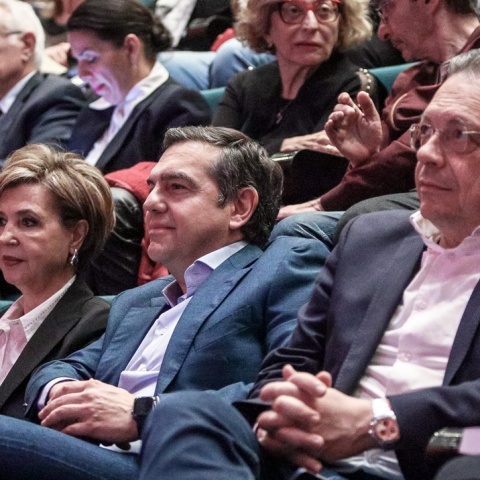 Σωκράτης Φάμελλος και Αλέξης Τσίπρας