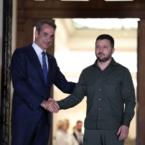 Κυριάκος Μητσοτάκης, Βολοντίμιρ Ζελένσκι