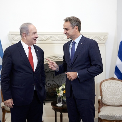 Κυριάκος Μητσοτάκης - Μπενιαμίν Νετανιάχου