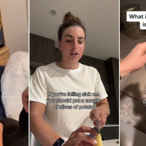 Χιλιάδες χρήστες βάζουν φέτες πατάτας στις κάλτσες πριν τον ύπνο πιστεύοντας ότι αποτοξινώνουν τον οργανισμό - Οι γιατροί διαψεύδουν τον «θαυματουργό» μύθο.