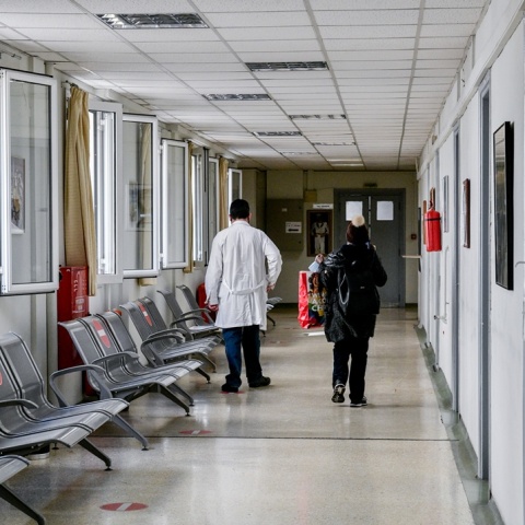 Στιγμιότυπο από το Κέντρο Υγείας στη Λεωφόρο Αλεξάνδρας