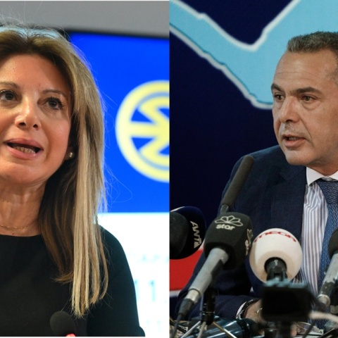 Μαρία Καρυστιανού και Πάνος Καμμένος