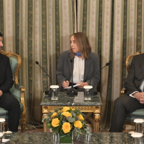 Κωνσταντίνος Τασούλας και Βολοντίμιρ Ζελένσκι